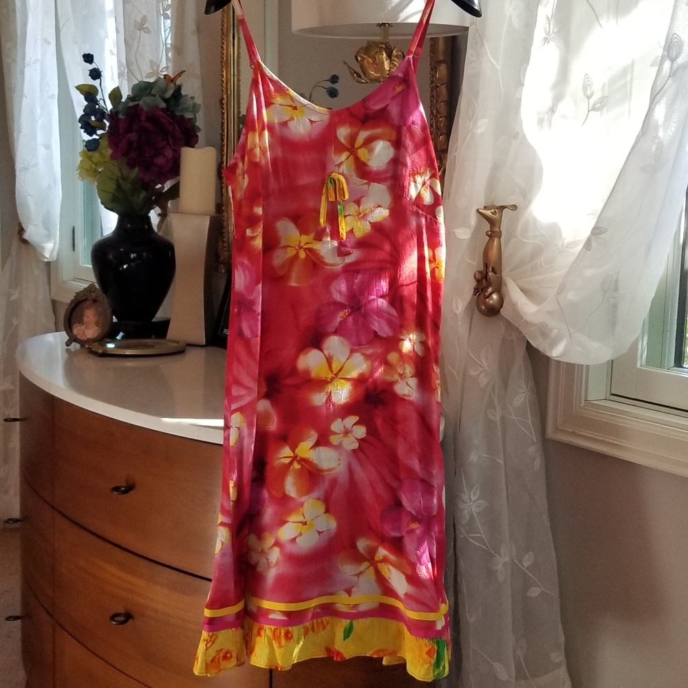Hawaiian  Print Sundress